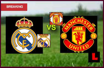 Real Madrid Manchester United Program Tv