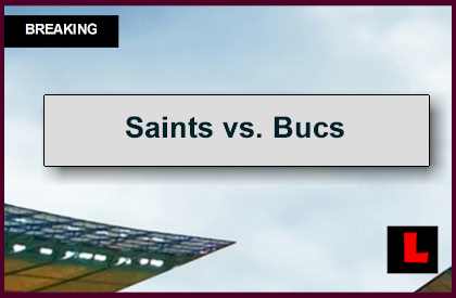 bucs vs saints score