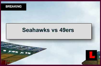 seahawk 49ers score