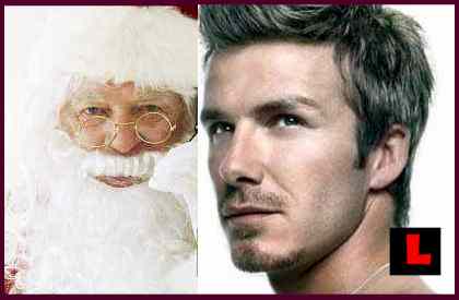 Beckham Christmas Card on Lalate The David Beckham And Victoria Beckham Leaked Christmas Card