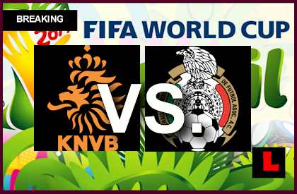 Holanda vs. Mexico 2014 Score Prompts En Vivo Copa Mundial Soccer Round 16