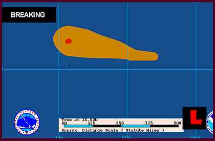 Hurricane Emilia Projected Path Prompts No Mexico Alert