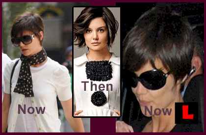 katie holmes pixie cut