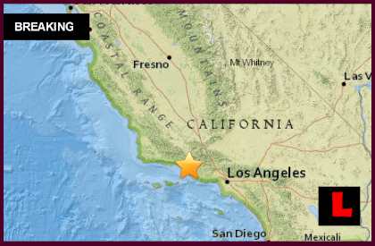 so california earth quake website