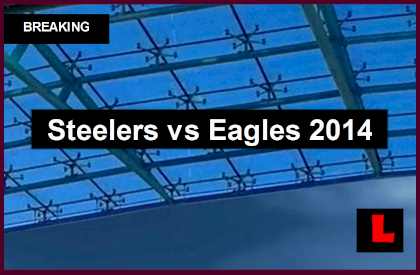 steelers versus eagles score
